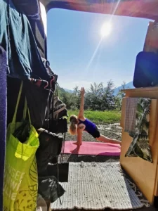 Yoga im Vanlife - Sport auf Reisen