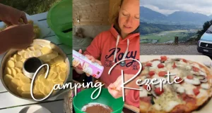 die 7 beliebtesten Camping Rezepte - Beitragsbild von Vroni's Vanlife - der Blog für deine Camping Rezepte