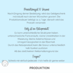 Infografik zu Fertigung, Versand und Naturmaterial Holz bei VronisVanlife